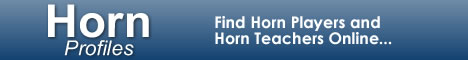 HornProfiles.com - Find Horn Players and Horn Teachers Online